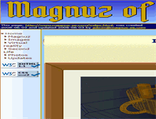 Tablet Screenshot of magnuz-se.com